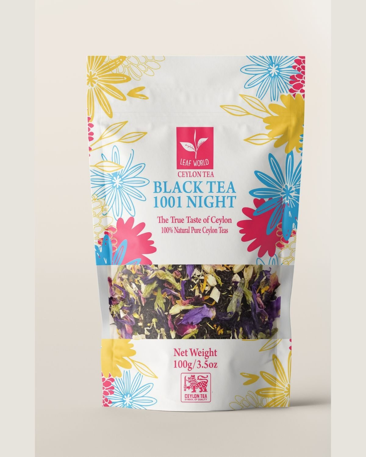 1001 Night Black Tea — front of pack