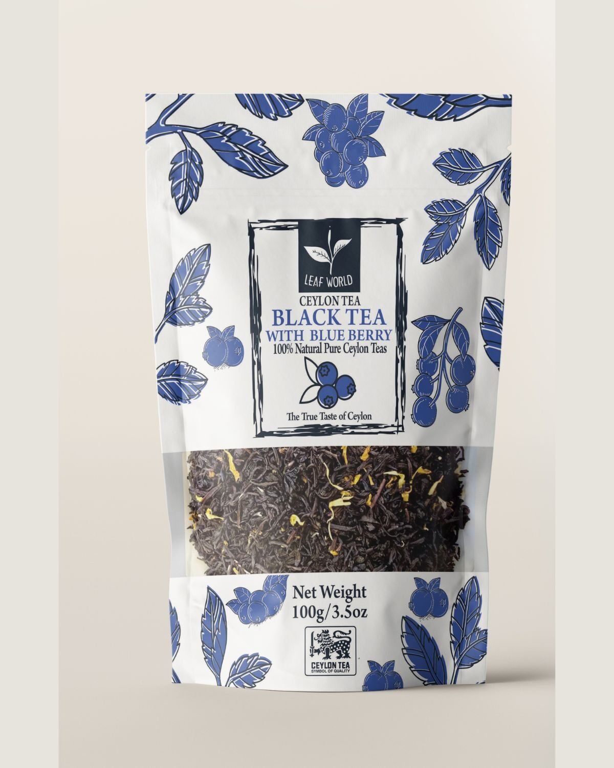 Blueberry Black Tea — Leaf World Ceylon