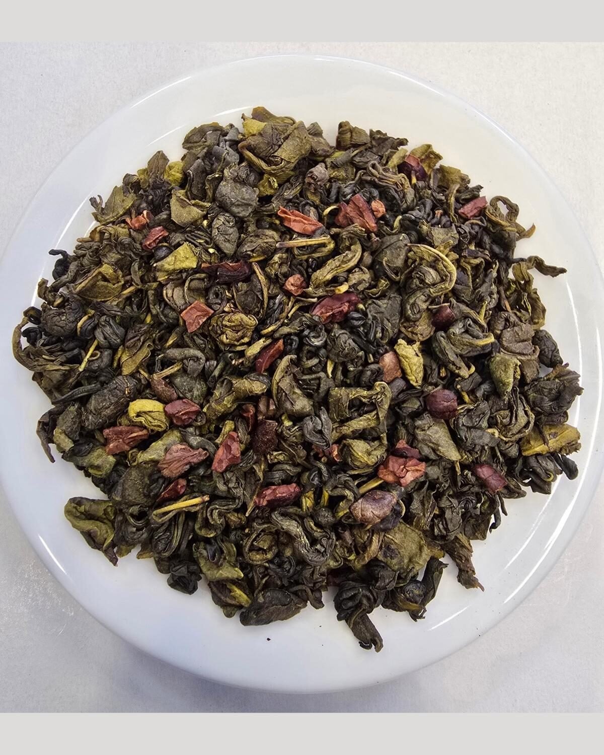 Chocolate Green Tea — out of the pack