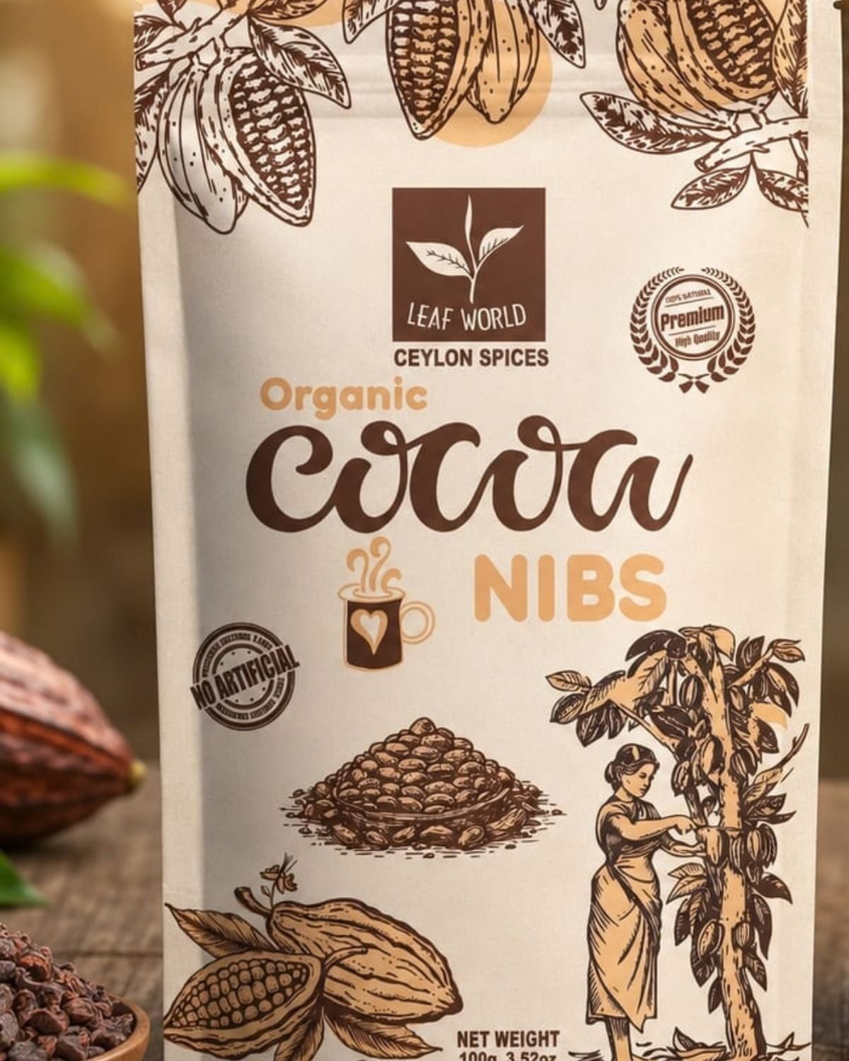 Cocoa Nibs — Leaf World Ceylon
