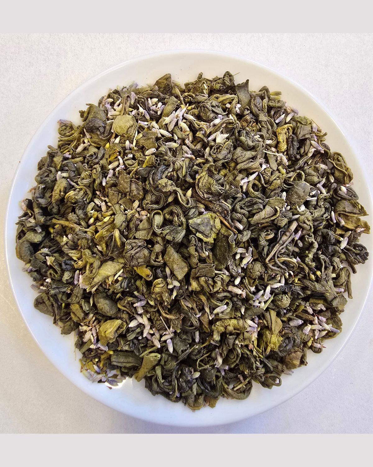 Earl Grey Green Tea — out of the pack
