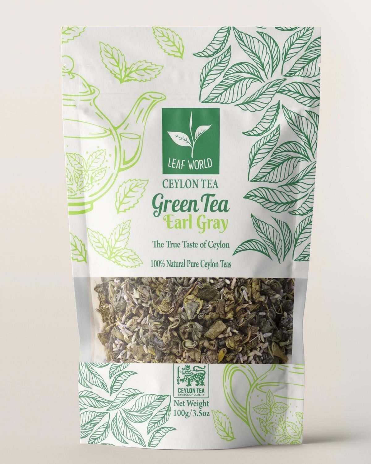 Earl Grey Green Tea — Leaf World Ceylon