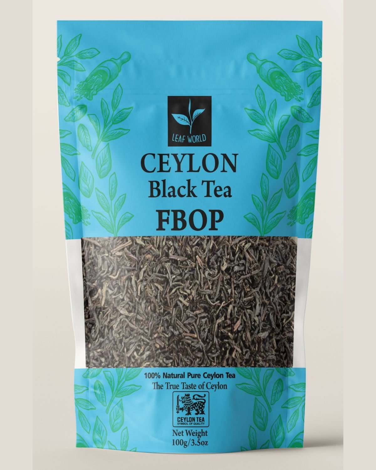 FBOP Black Tea — front of pack