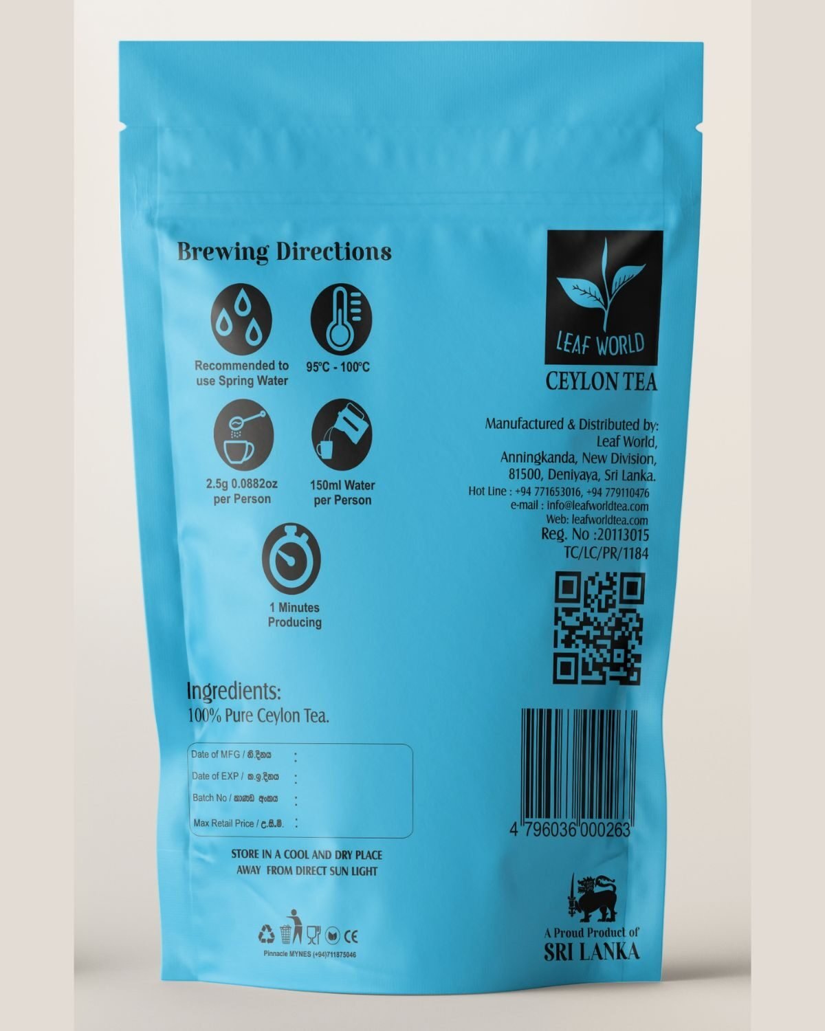 FBOPF Ex sp1 Black Tea — back of pack