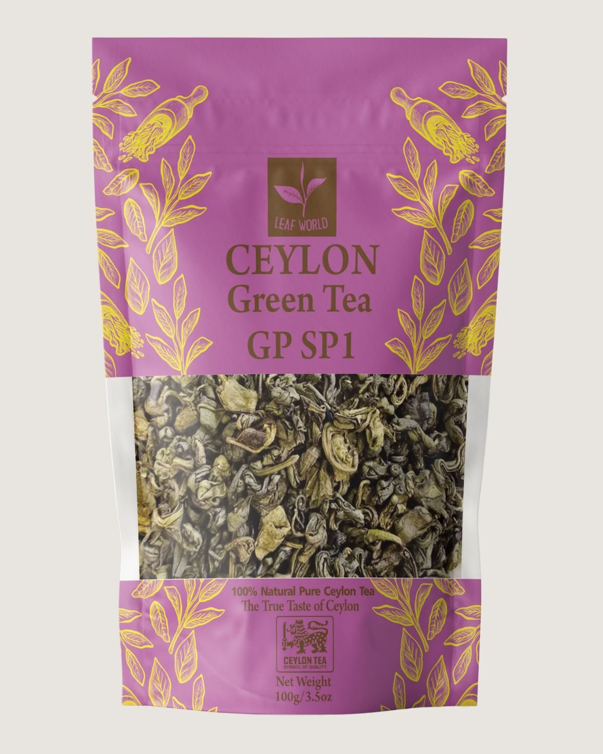 GP SP1 Green Tea — Leaf World Ceylon