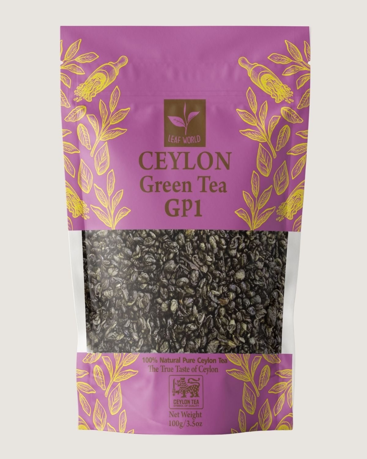 GP1 Green Tea — Leaf World Ceylon