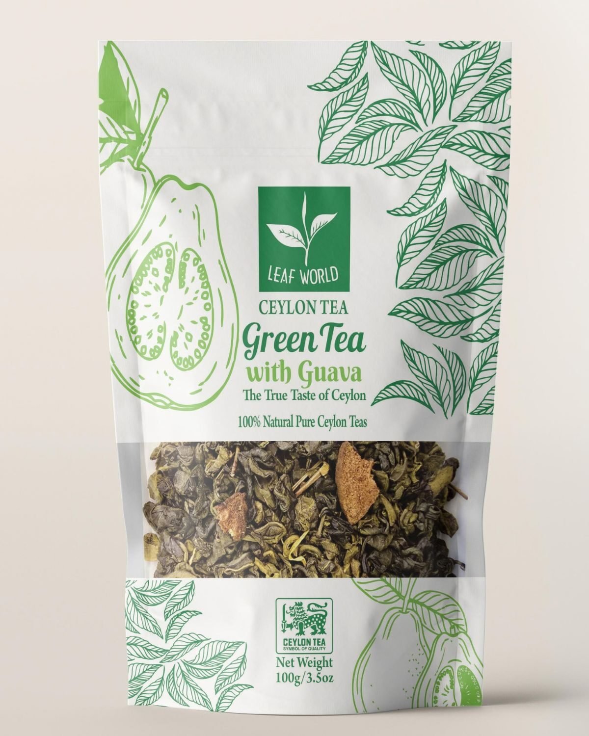 Guava Green Tea — Leaf World Ceylon
