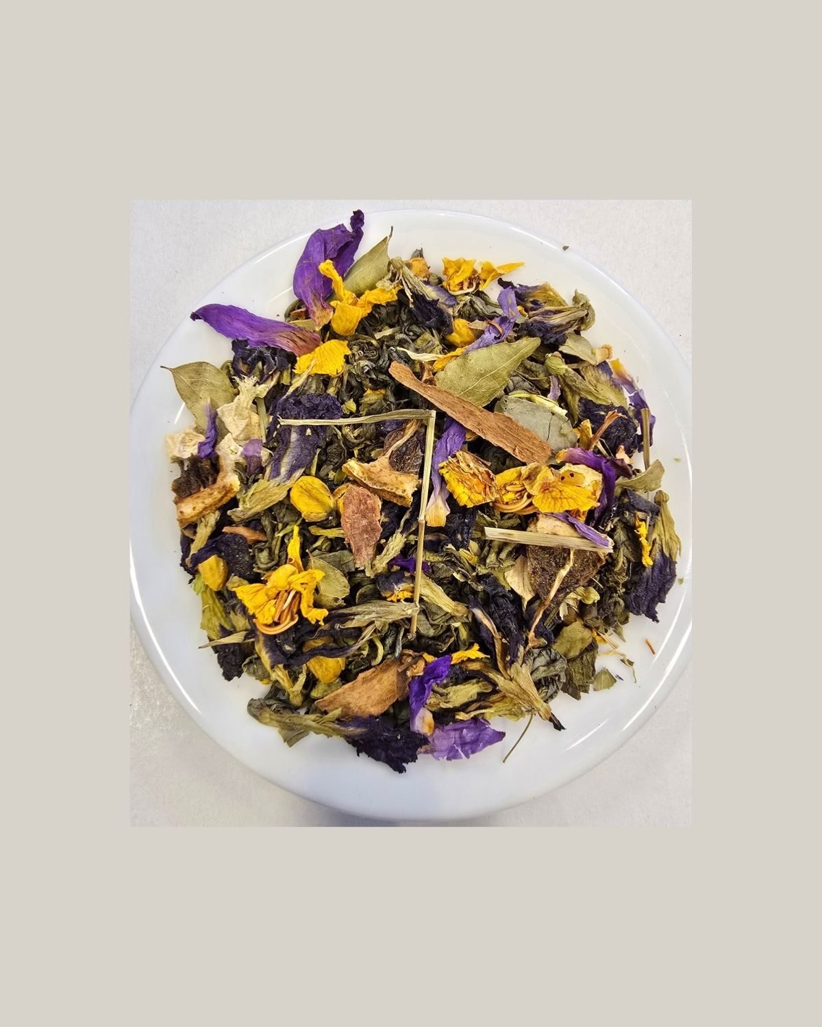 Herbal Green Tea — out of the pack
