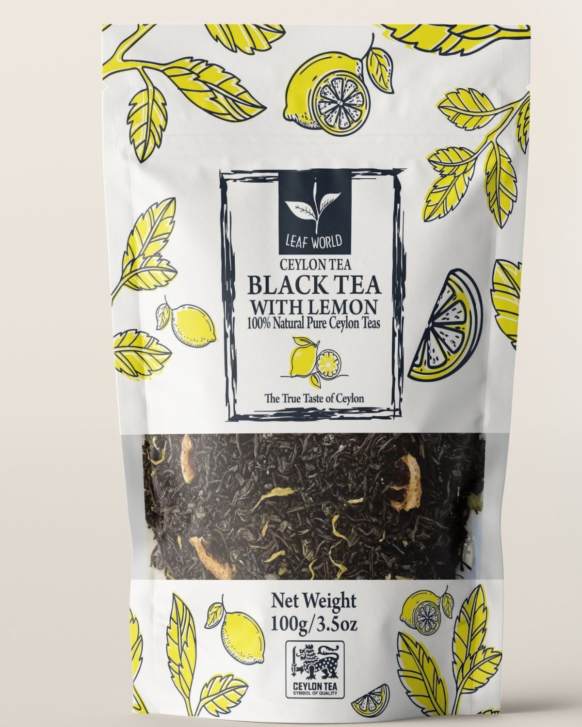 Lemon Black Tea — front of pack