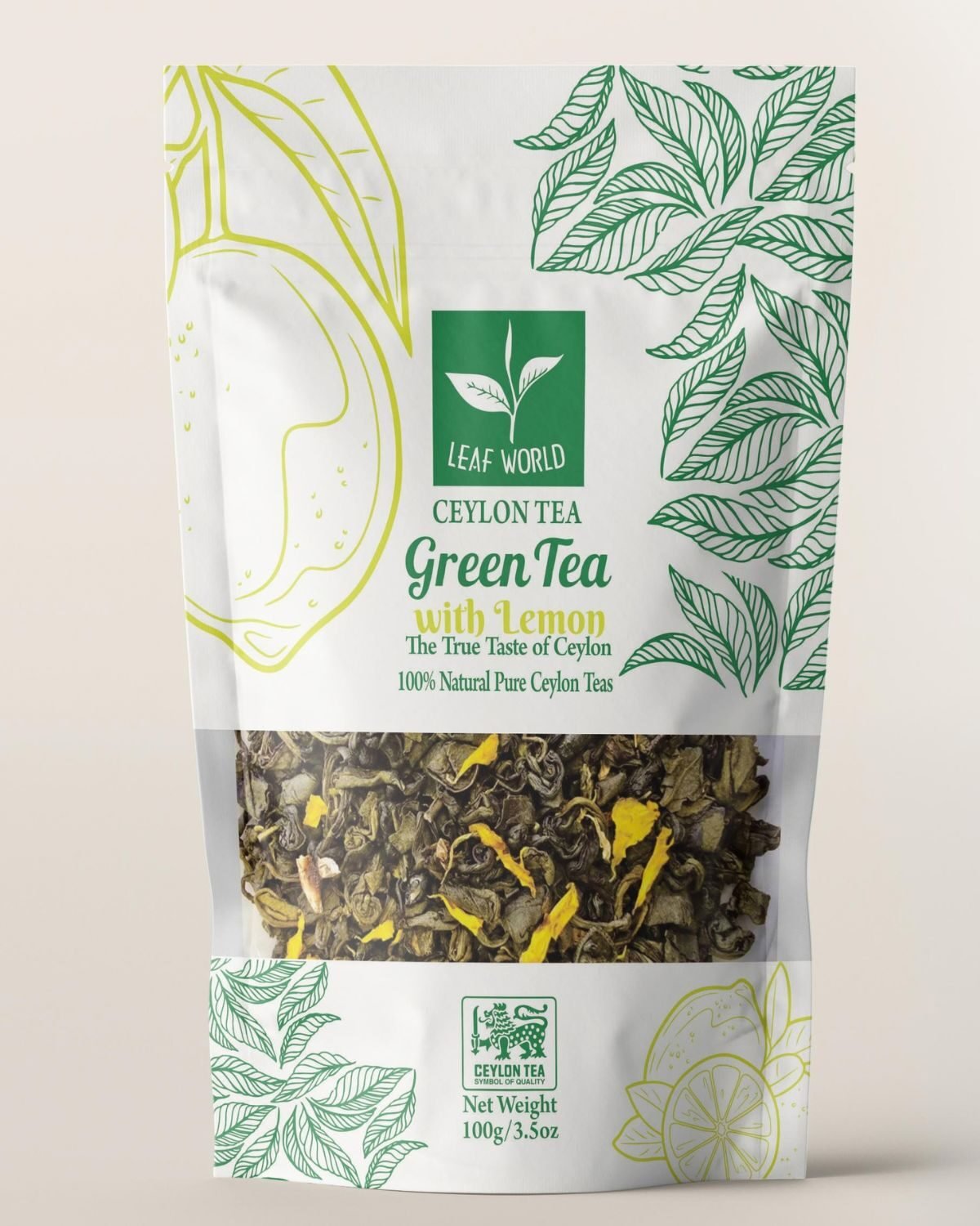 Lemon Green Tea — Leaf World Ceylon