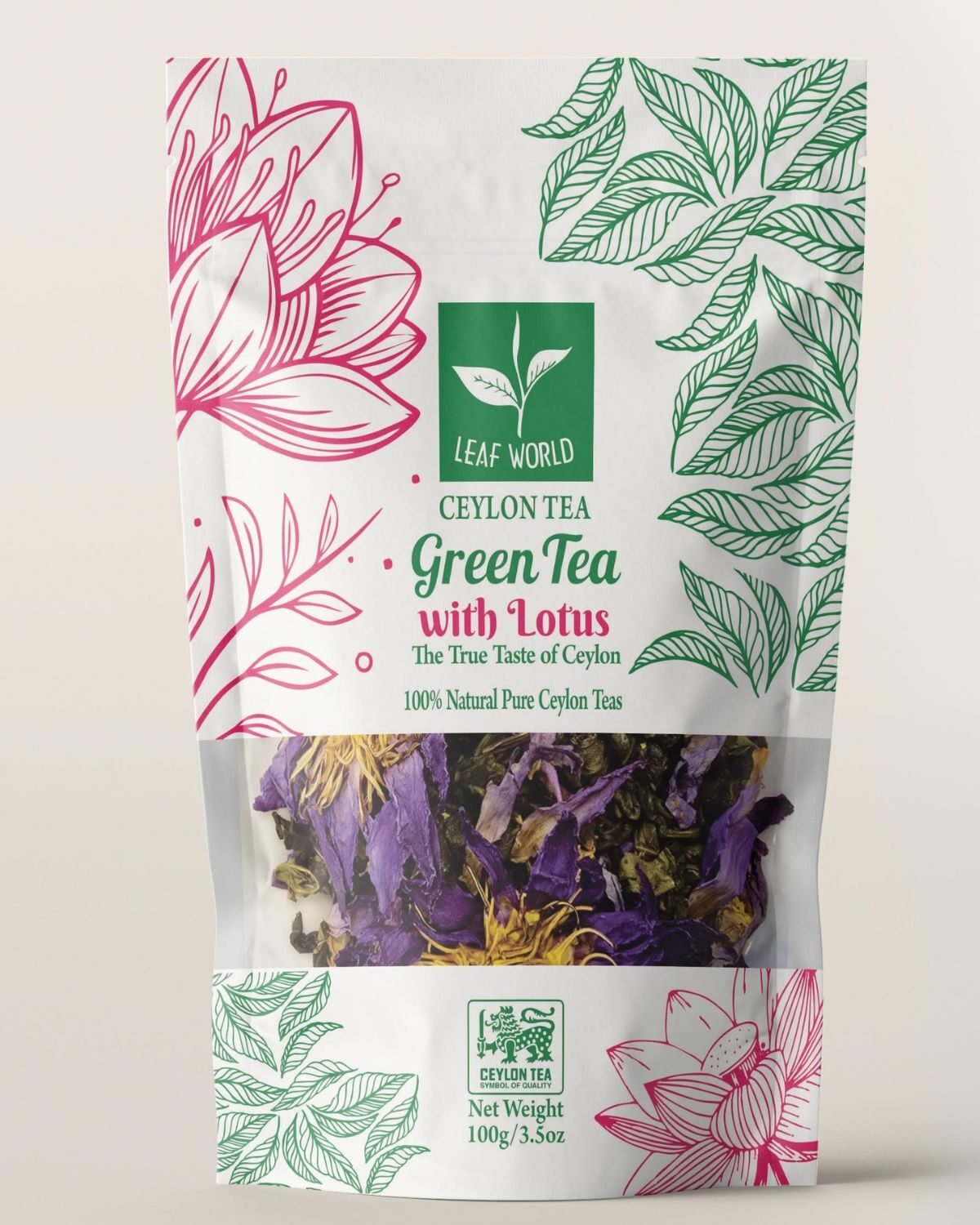 Lotus Green Tea — Leaf World Ceylon