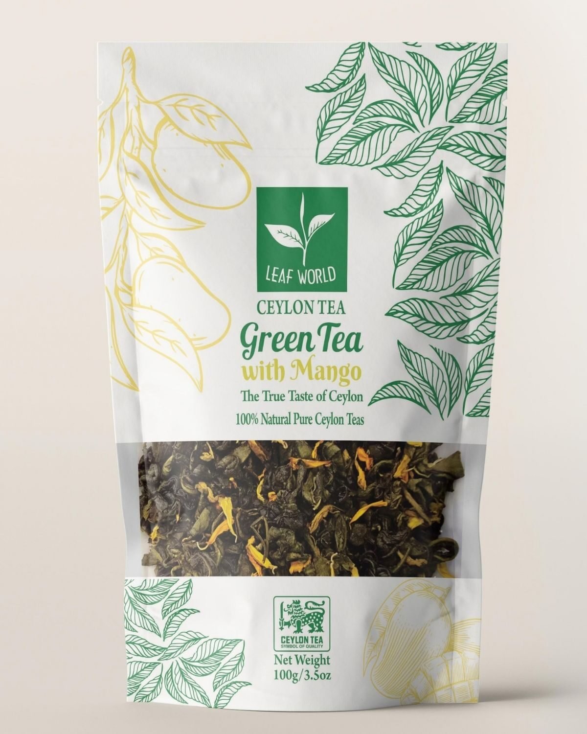 Mango Green Tea — Leaf World Ceylon