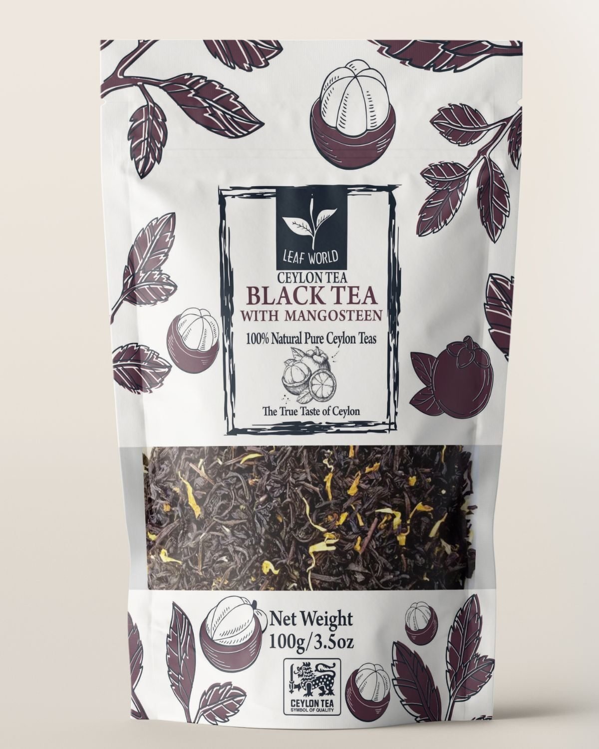 Mangosteen Black Tea — front of pack