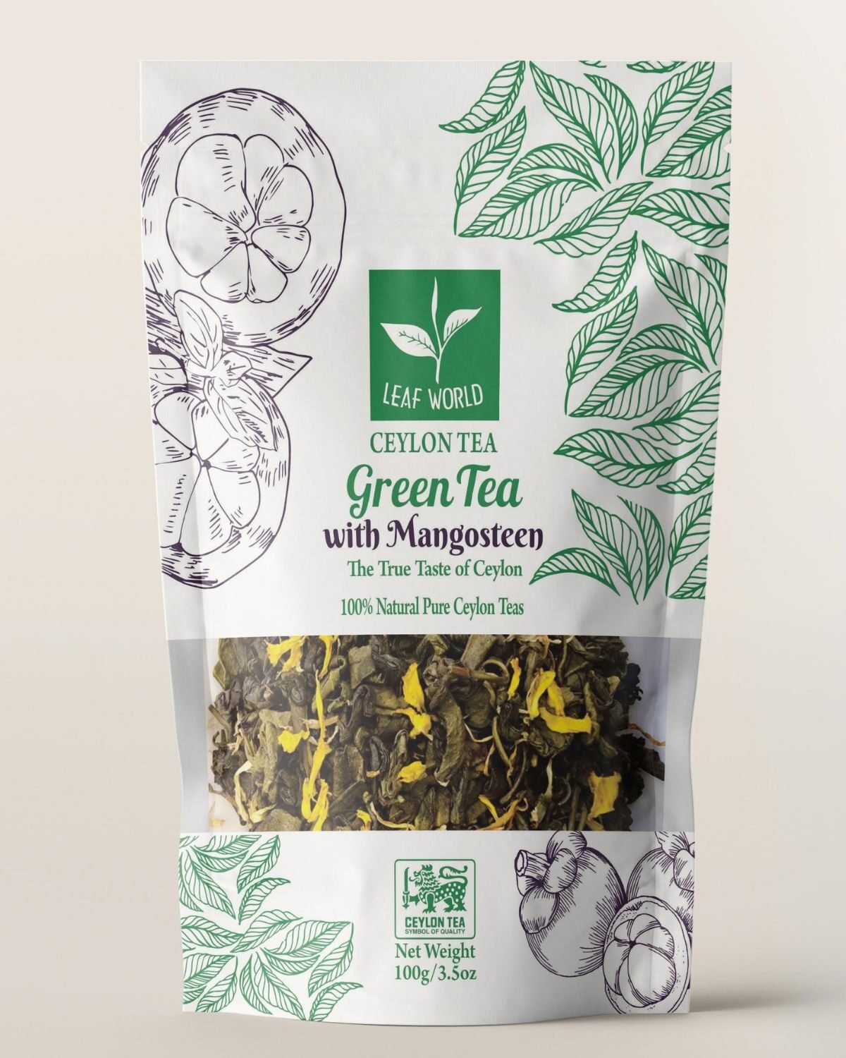 Mangosteen Green Tea — Leaf World Ceylon