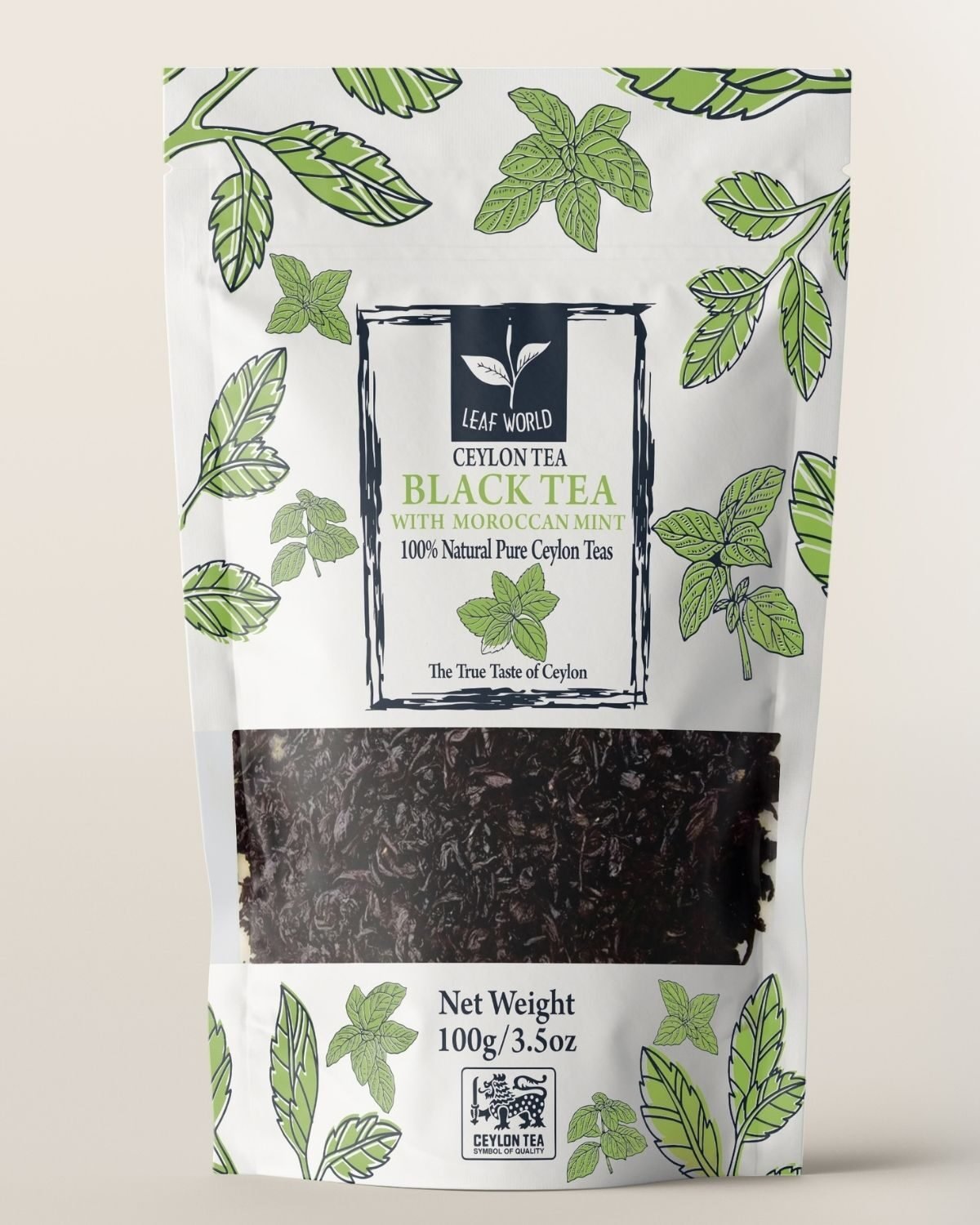 Mint Black Tea — Leaf World Ceylon