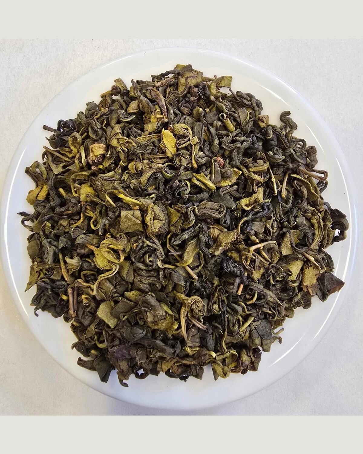 Mint Green Tea — out of the pack