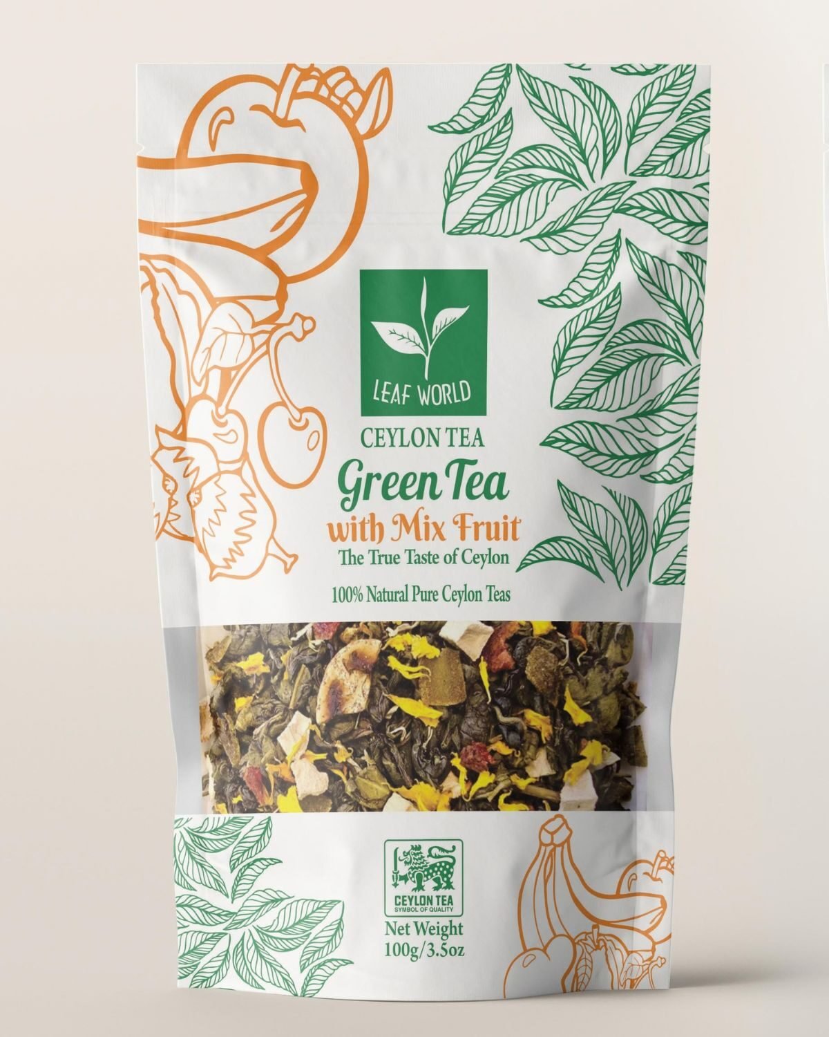 Mix fruit Green Tea — Leaf World Ceylon