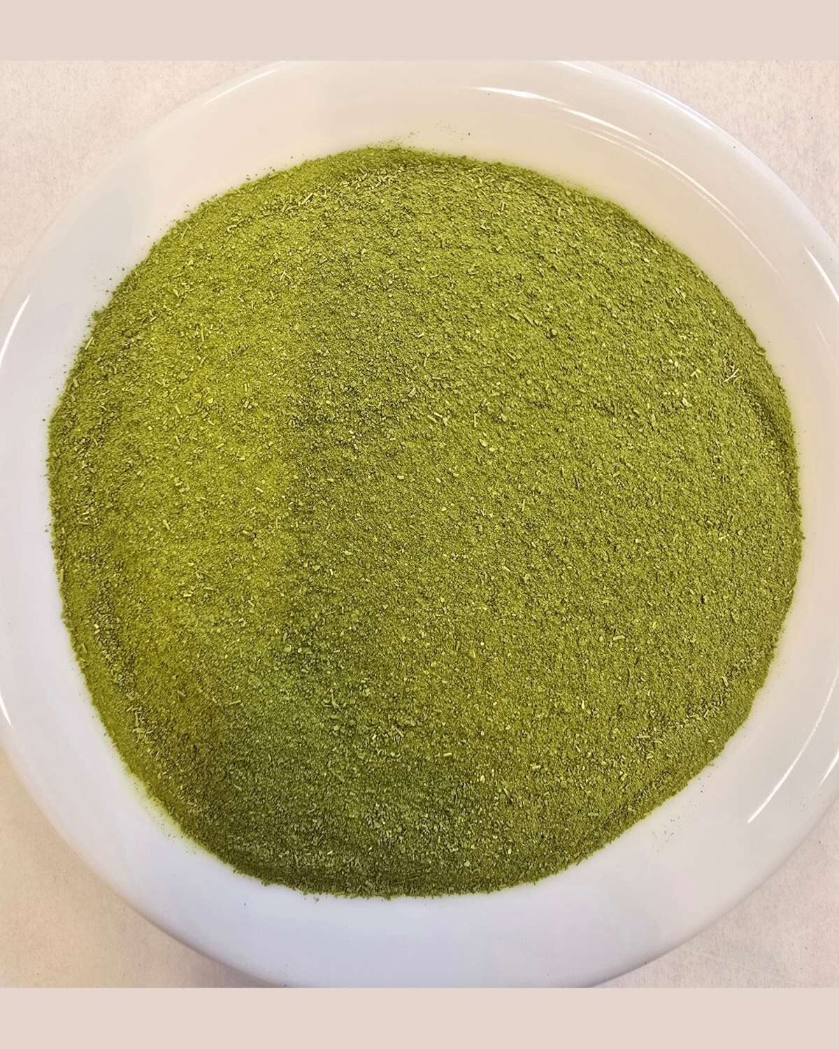 Moringa Powder — out of the pack