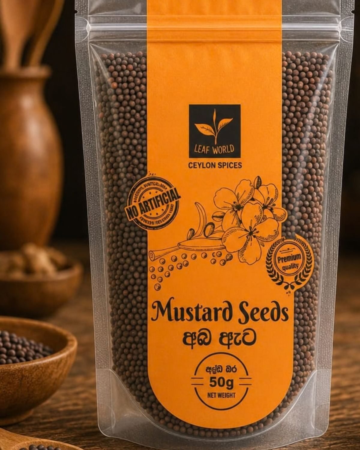 Mustard Seeds — Leaf World Ceylon