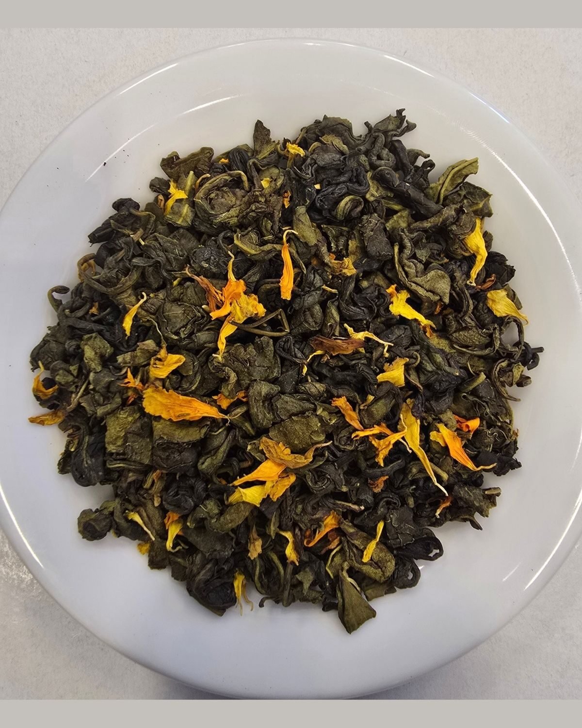 Passion fruit Green Tea — out of the pack