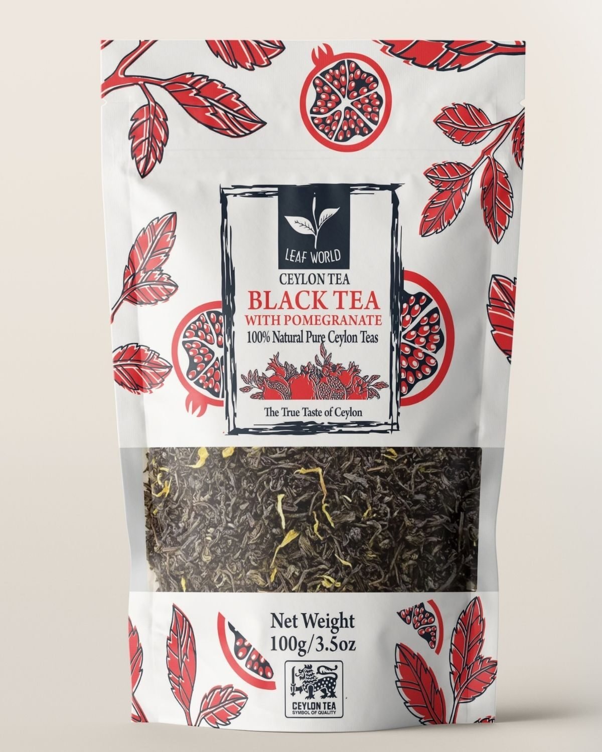 Pomegranate Black Tea — Leaf World Ceylon