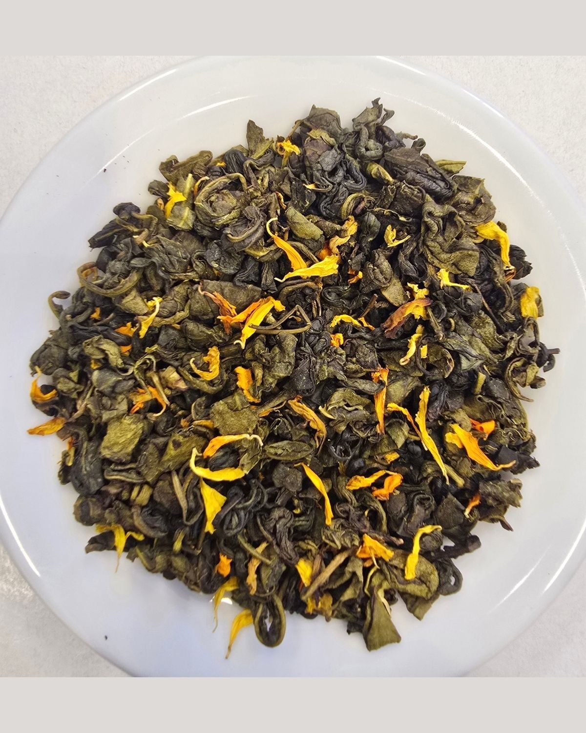 Pomegranate Green Tea — out of the pack