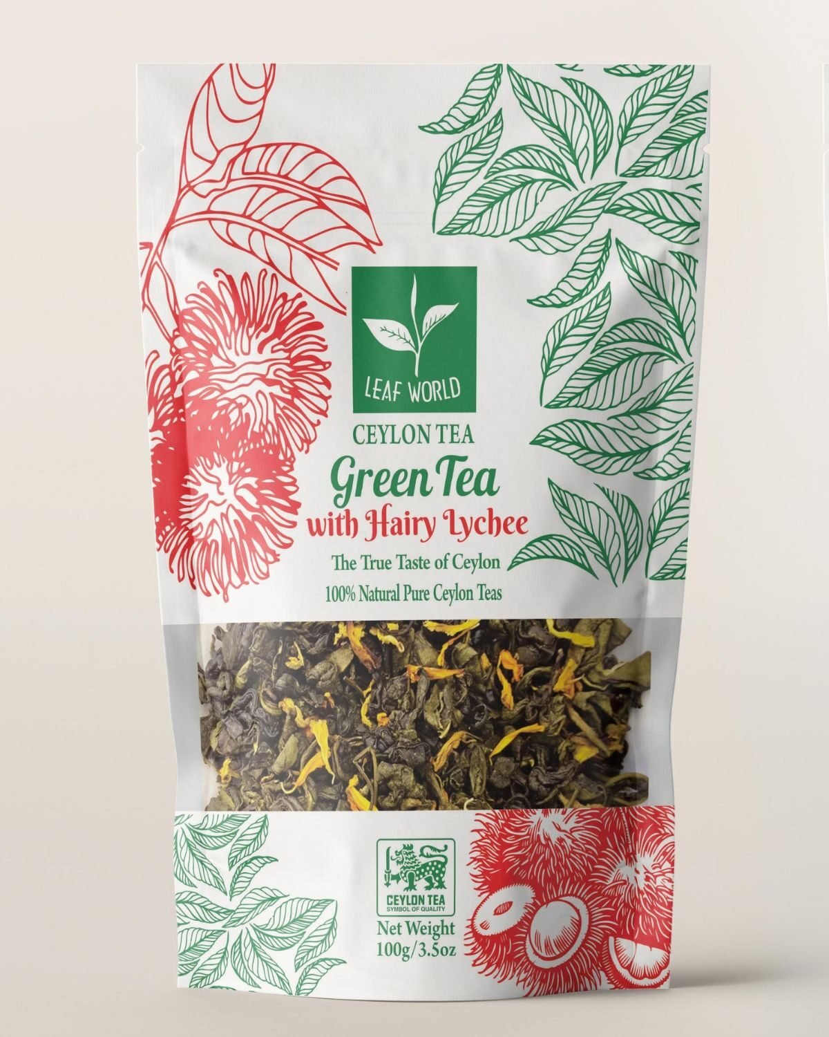 Rambutan Green Tea — Leaf World Ceylon
