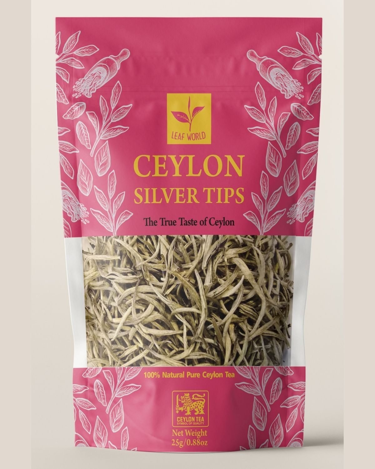 Silver Tips Tea — front of pack