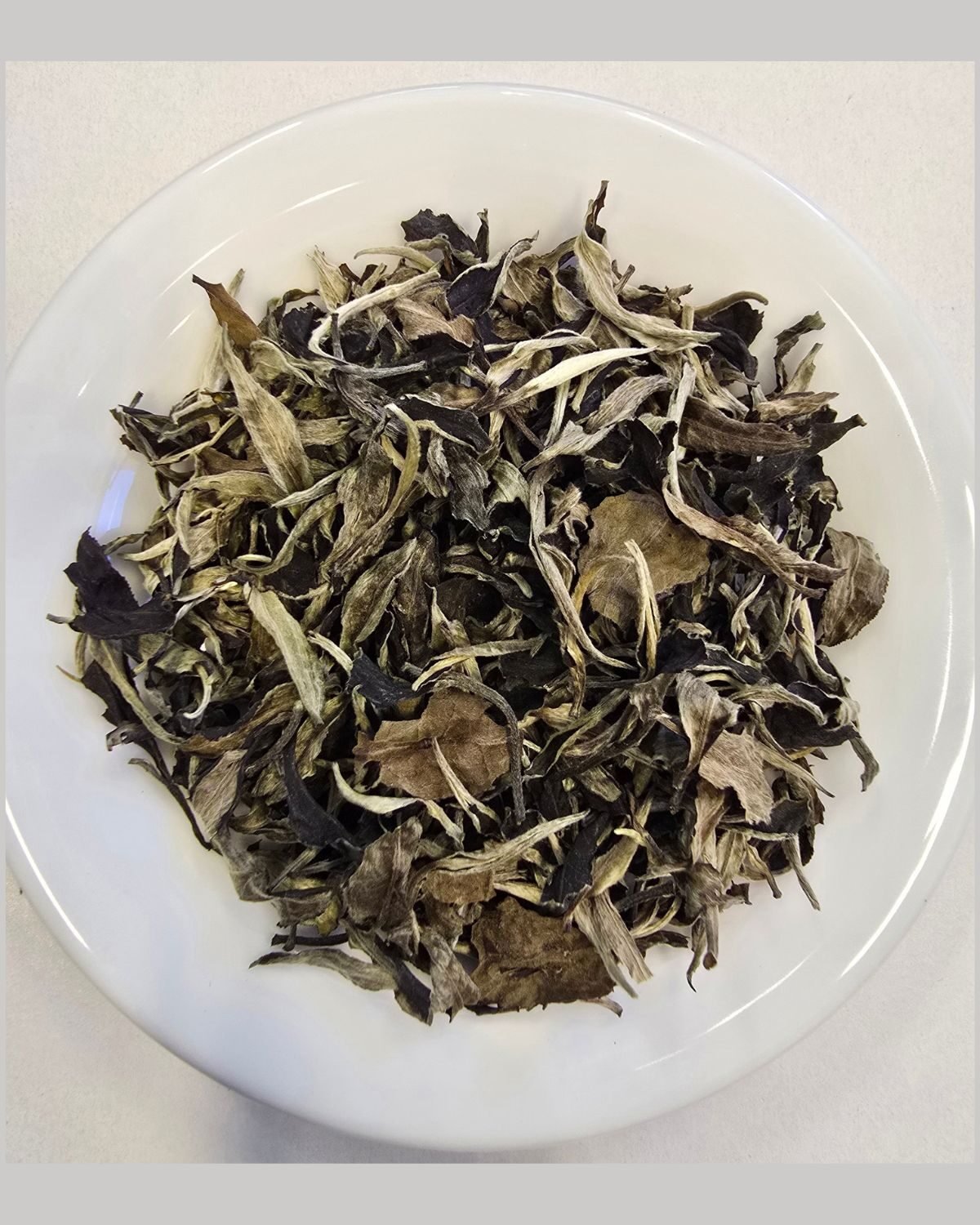 White Leafy Tea — out of the pack